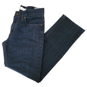 Levis 511 Slim Jeans Womens Size 16 Straight Mid Rise Dark Wash Denim Pants